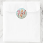 Balloons Runder Aufkleber (Tasche)
