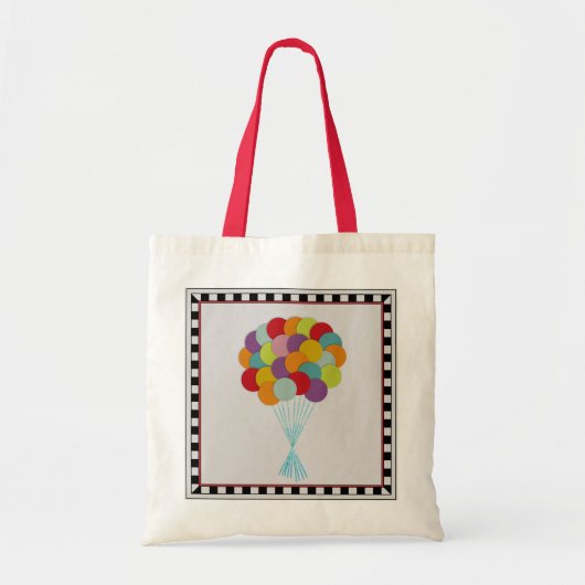 Balloons Tote Bag Tragetasche (Vorne)