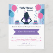 Balloons & Twists - Party Planner Flyer (Vorne)