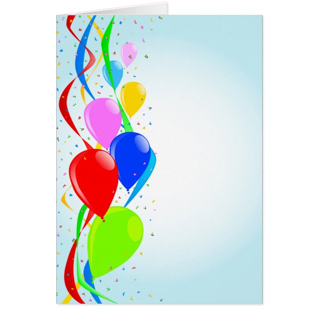 Balloons und Confetti-Party (Vorne)