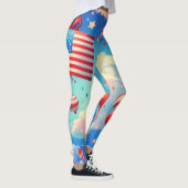 Balloons und Sterne Leggings (Rechts)