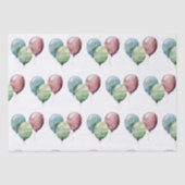 Balloons und Sterne Seidenpapier (Vorderseite)