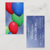 Balloons-Visitenkarte Visitenkarte (Vorne/Hinten)