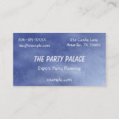 Balloons-Visitenkarte Visitenkarte (Rückseite)