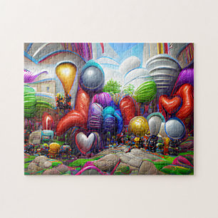 Balloons Willkommen Zuhause Jigsaw Puzzle