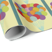 Balloons Wrapping Paper Geschenkpapier (Rolleneckpunkt)