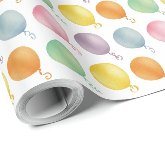 Balloons XL gift wrap Geschenkpapier (Rolleneckpunkt)
