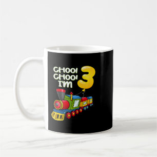 Balloons Youth Im 3 Jahre Old Boys Train 3. Geburt Kaffeetasse