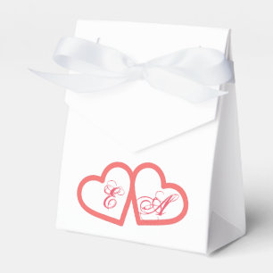 Ballotin personalisierbares Herz Geschenkschachtel