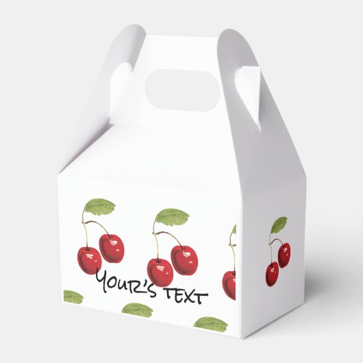 Ballotins Cherry ❤️ cerise BOX Geschenkschachtel (Vorderseite)