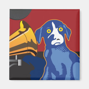 Ballou Musik-Jagdhund Magnet