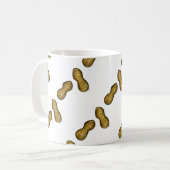 Ballpark Peanuts Nutte Nut Print Feinschmecker Sna Kaffeetasse (Vorderseite Links)