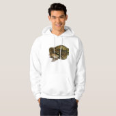 Ballpythonschlange Hoodie (Vorne ganz)