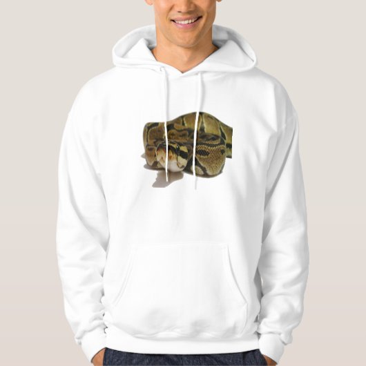 Ballpythonschlange Hoodie (Vorderseite)