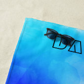 Ballroom Ballerina Watercolor Strandtuch (Beispiel)