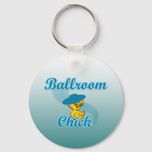Ballroom Chick #3 Schlüsselanhänger (Vorderseite)