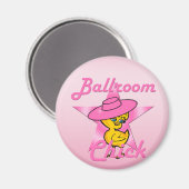 Ballroom Chick #8 Magnet (Vorderseite/Rückseite)