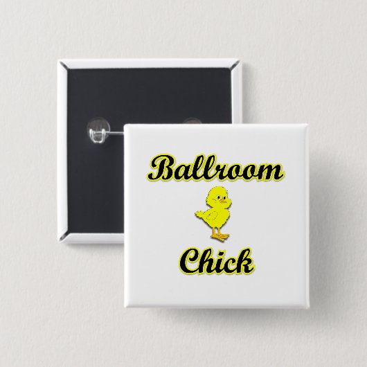 Ballroom Chick Button (Vorne & Hinten)