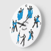 Ballroom Dance Acrylic Wall Clock Große Wanduhr (Winkel)