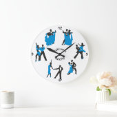 Ballroom Dance Acrylic Wall Clock Große Wanduhr (Zuhause)
