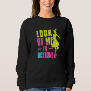 Ballroom Dance schauen mich in Action Latin Tance Sweatshirt