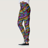 Ballroom Dance | Tanzstile | Farbdruck Leggings (Links)