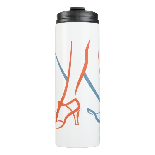 Ballroom Dance Travel Mug Thermosbecher (Vorderseite)