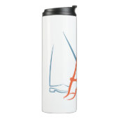 Ballroom Dance Travel Mug Thermosbecher (Nach links gedreht)
