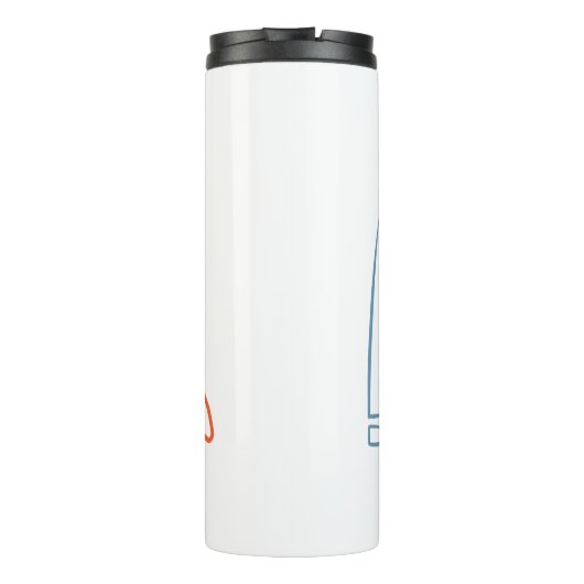 Ballroom Dance Travel Mug Thermosbecher (Rückseite)