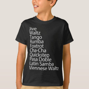 Ballroom Dancer 10 Geschenk für traditionelle Tänz T-Shirt