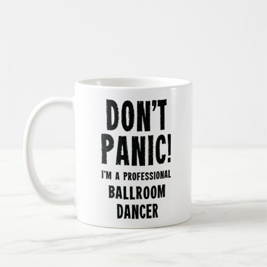 Ballroom Dancer Coffee Tasse Geschenk (Links)