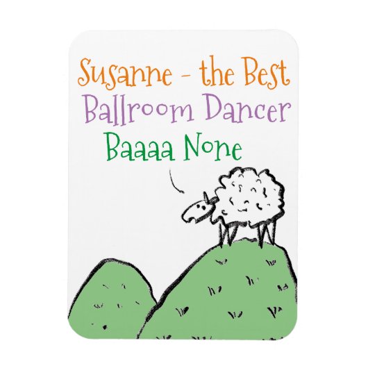 Ballroom Dancer Magnet (Vertikal)