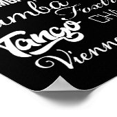 Ballroom Dancer Pun-Geschenk Poster (Ecke)
