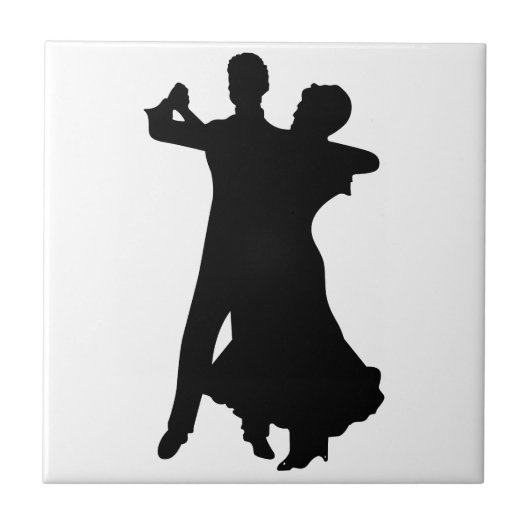 Ballroom Dancers Fliese (Vorderseite)