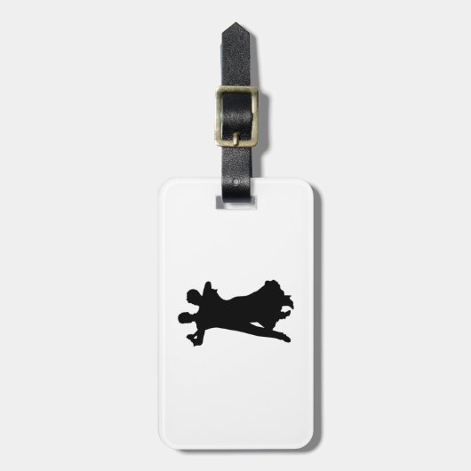 BALLROOM DANCERS GEPÄCKANHÄNGER (Vorderseite vertikal)