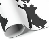 Ballroom Dancers Geschenkpapier (Rolleneckpunkt)