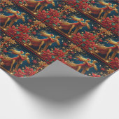 Ballroom Dancers Holidays Weihnachten Geschenkpapier (Ecke)