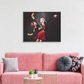 Ballroom Dancers Leinwanddruck (Insitu (Wohnzimmer))