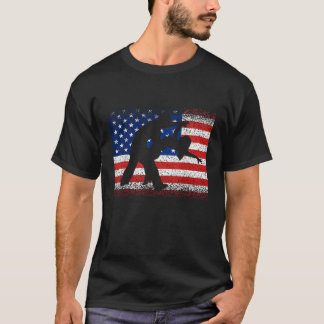 Ballroom Dancing American Flag Dance 4. Juli Wome T-Shirt