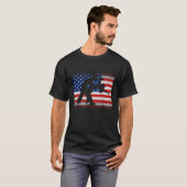 Ballroom Dancing American Flag Dance 4. Juli Wome T-Shirt (Vorne ganz)