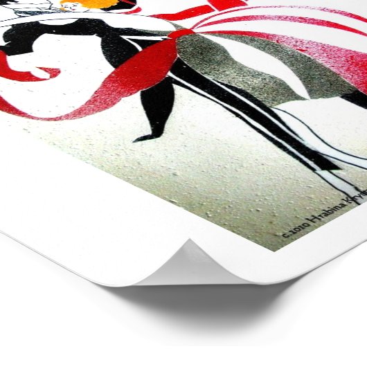 BALLROOM DANCING ART DECO 1 POSTER (Ecke)