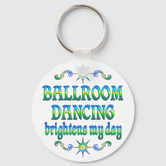 Ballroom Dancing Brightens Schlüsselanhänger (Vorderseite)