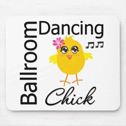Ballroom Dancing Chick Mousepad (Vorne)