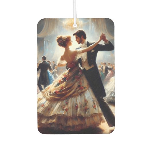 Ballroom Dancing Cotillion Vintag High Mode Autolufterfrischer (Vorderseite)