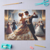 Ballroom Dancing Ephemera Möbeldekoupage Seidenpapier (Basteln)