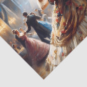 Ballroom Dancing Ephemera Möbeldekoupage Seidenpapier (Ausschnitt)