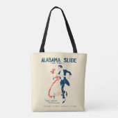 Ballroom Dancing Fox Trot Alabama Slide Tote Bag Tasche (Rückseite)