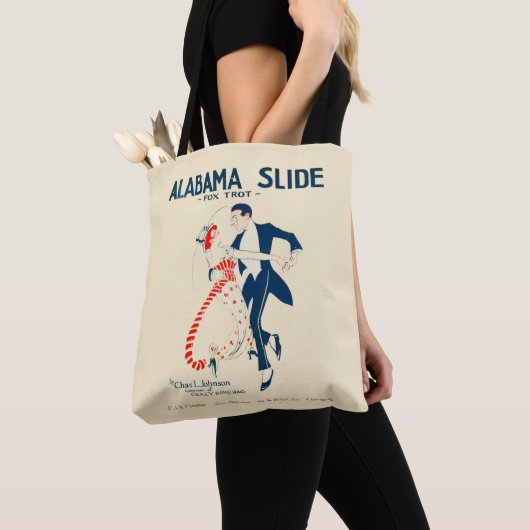Ballroom Dancing Fox Trot Alabama Slide Tote Bag Tasche (Von Nahem)