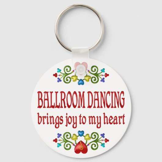 Ballroom Dancing Joy Schlüsselanhänger (Vorderseite)