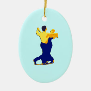 Ballroom Dancing Keramikornament